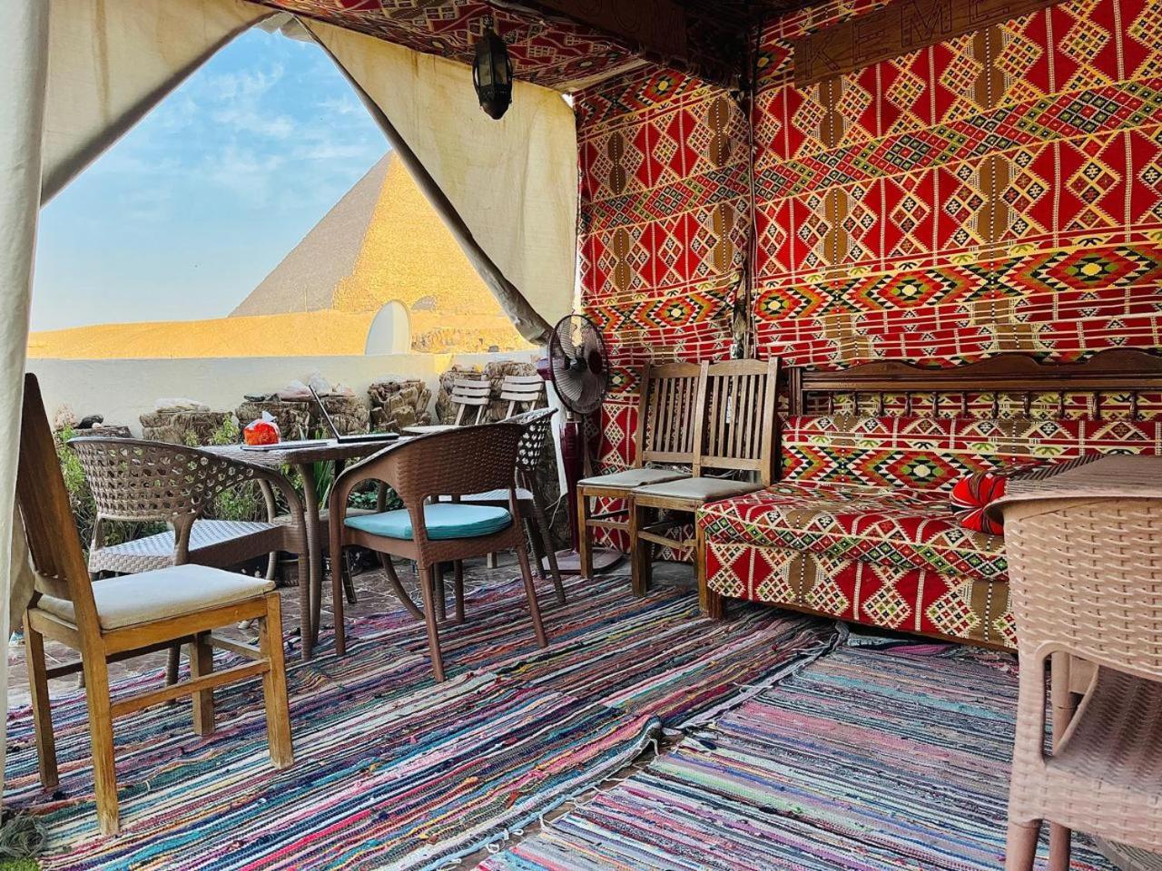 Kemet Pyramids Room View Kairo Eksteriør bilde