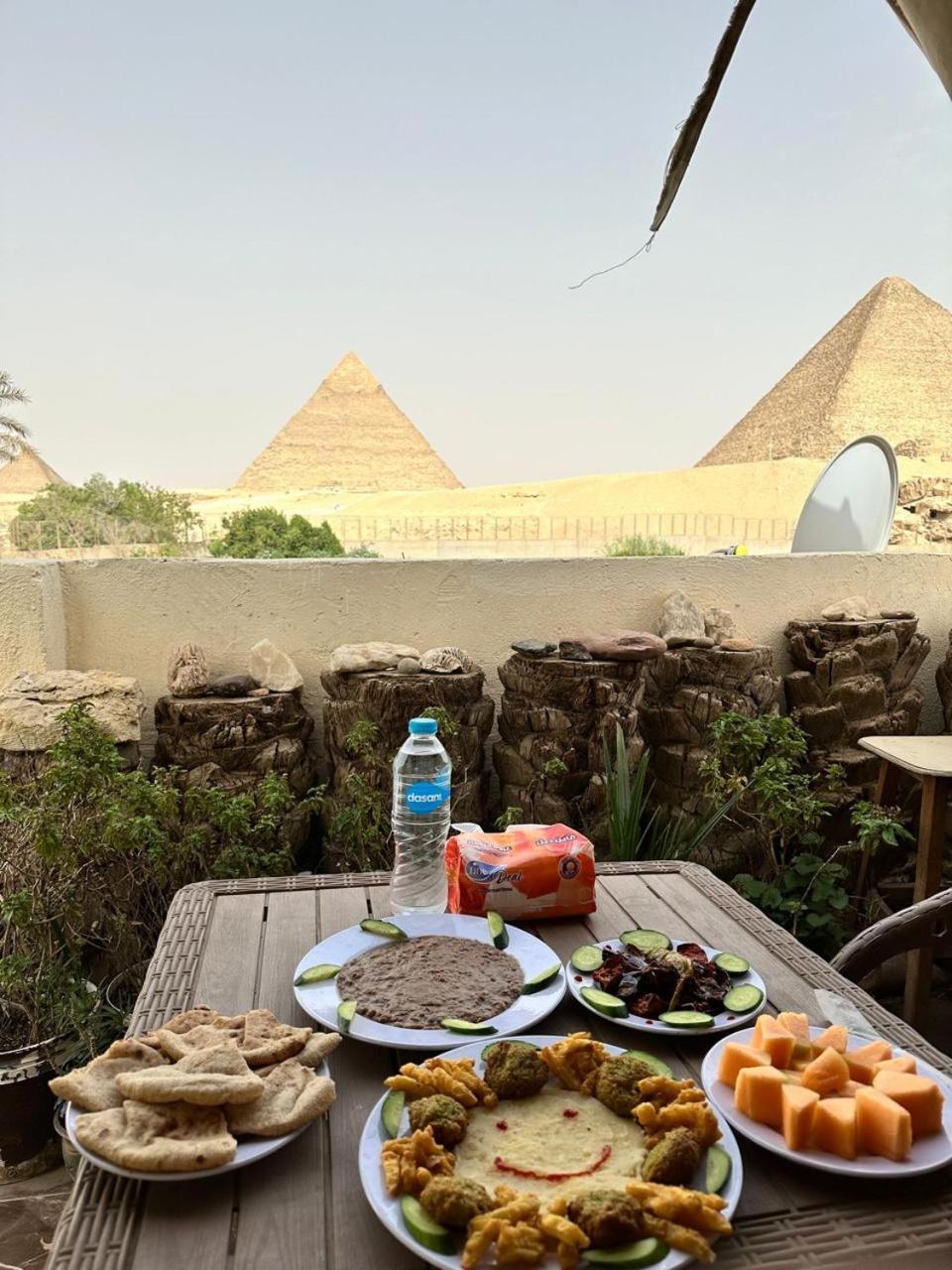 Kemet Pyramids Room View Kairo Eksteriør bilde