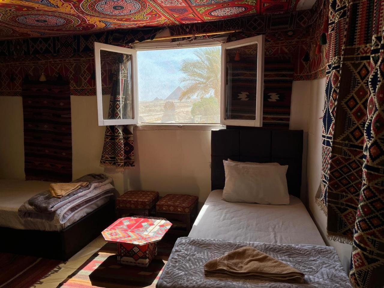 Kemet Pyramids Room View Kairo Eksteriør bilde