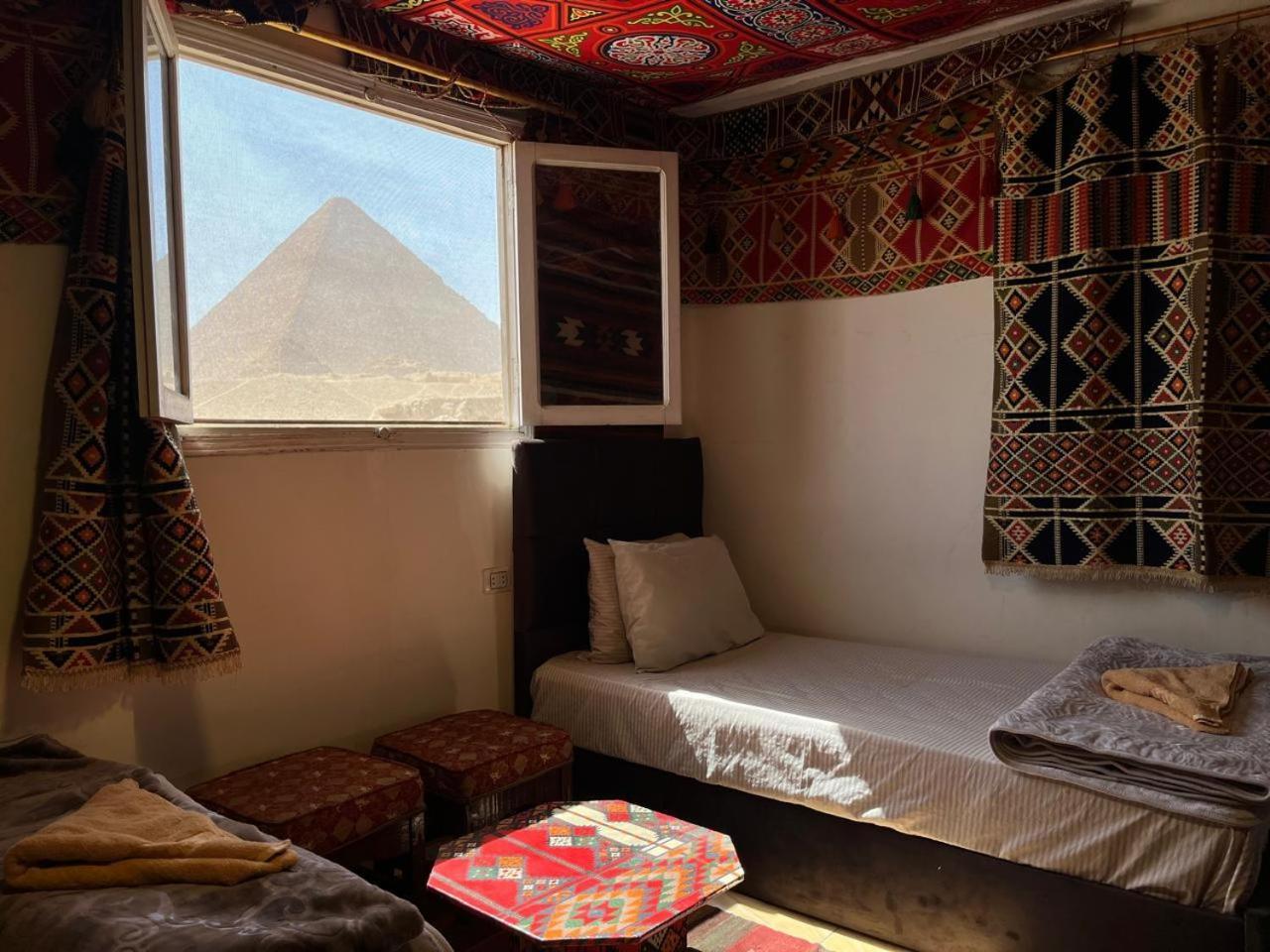 Kemet Pyramids Room View Kairo Eksteriør bilde
