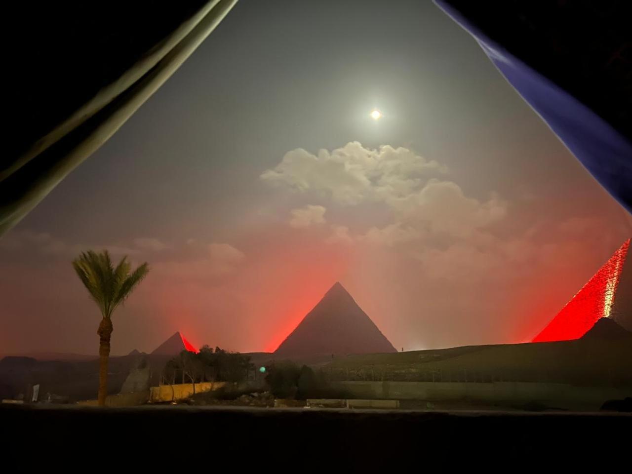 Kemet Pyramids Room View Kairo Eksteriør bilde