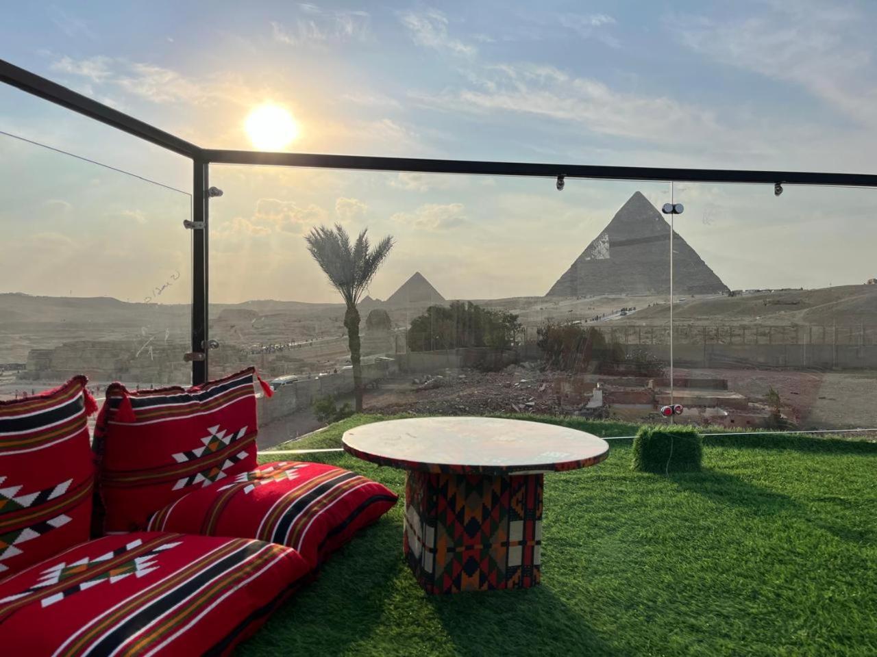 Kemet Pyramids Room View Kairo Eksteriør bilde