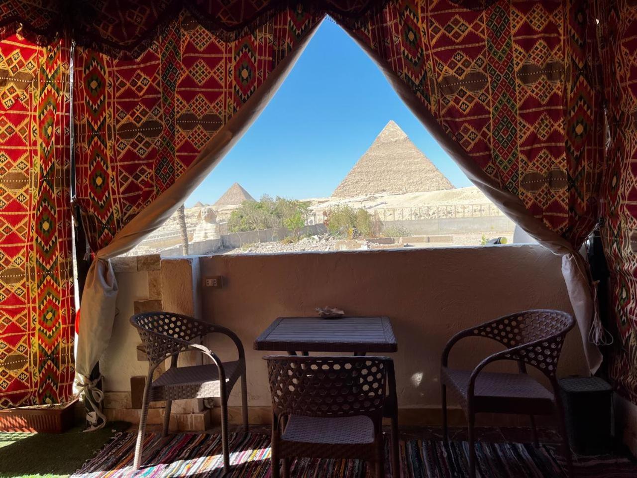 Kemet Pyramids Room View Kairo Eksteriør bilde