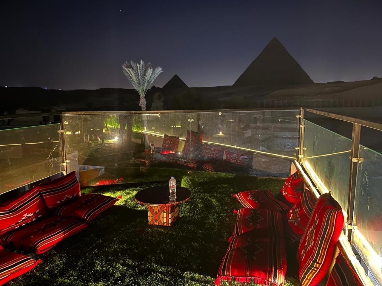 Kemet Pyramids Room View Kairo Eksteriør bilde